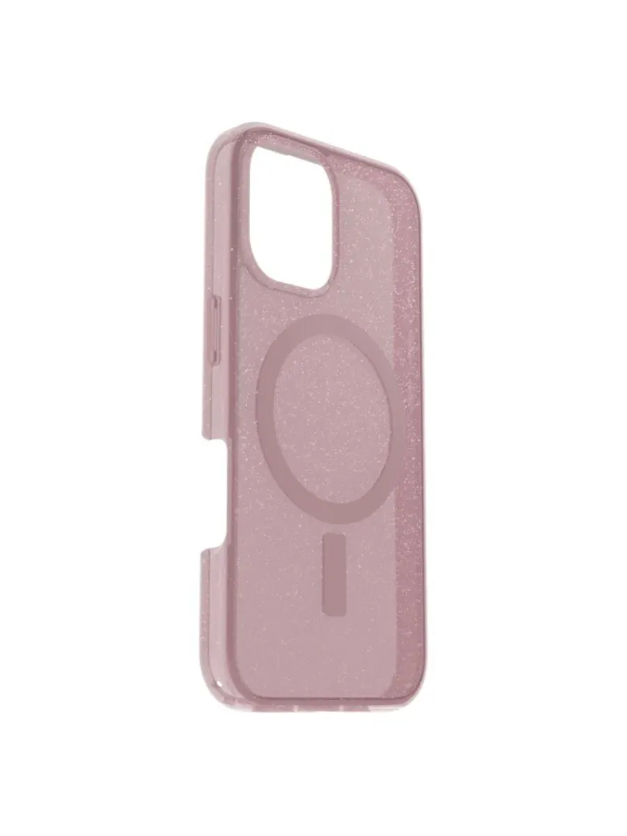 Прозрачный чехол MagSafe для Apple iPhone 16 Otterbox — изображение 3 из 5, розовый