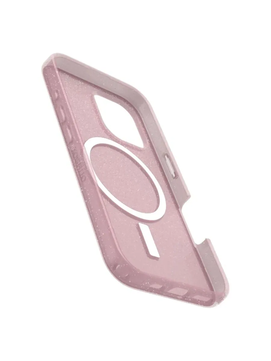 Прозрачный чехол MagSafe для Apple iPhone 16 Otterbox — изображение 4 из 5, розовый