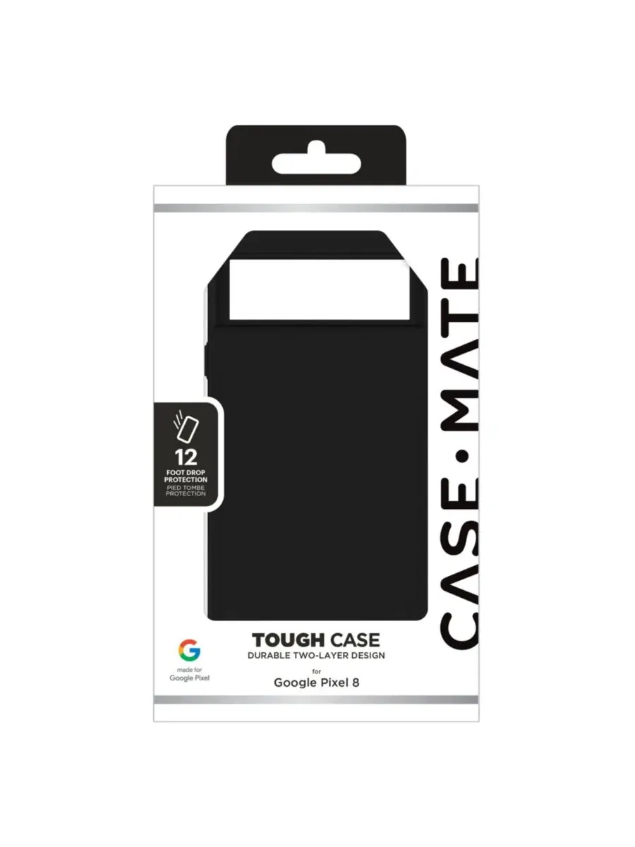 Защитный чехол Tough Case для Google Pixel 8 Case-Mate — изображение 5 из 7, черный