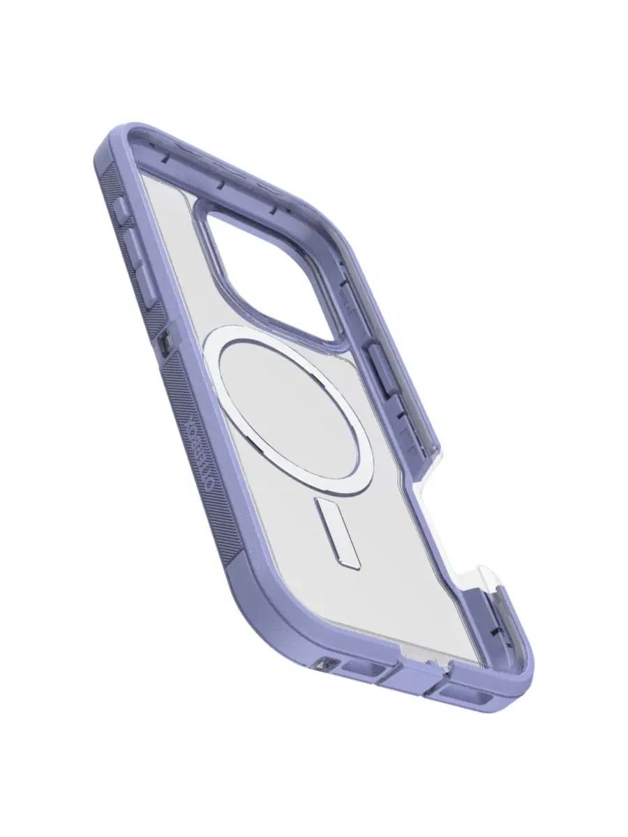 Защитный чехол Defender Pro XT Clear MagSafe для Apple iPhone 16 Pro Max Otterbox — изображение 3 из 5, фиолетовый