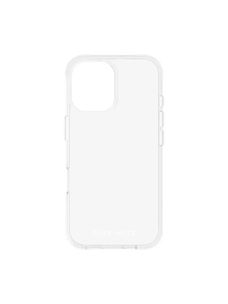Чехол для iPhone 16 с защитой от падений Case-Mate — прозрачный