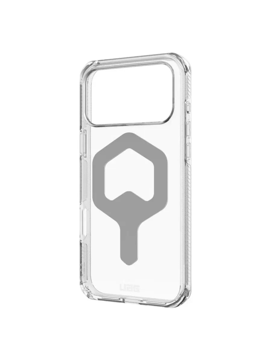 Чехол Plyo MagSafe для Apple iPhone 17 Pro Max URBAN ARMOR GEAR — изображение 2 из 6, серебряный