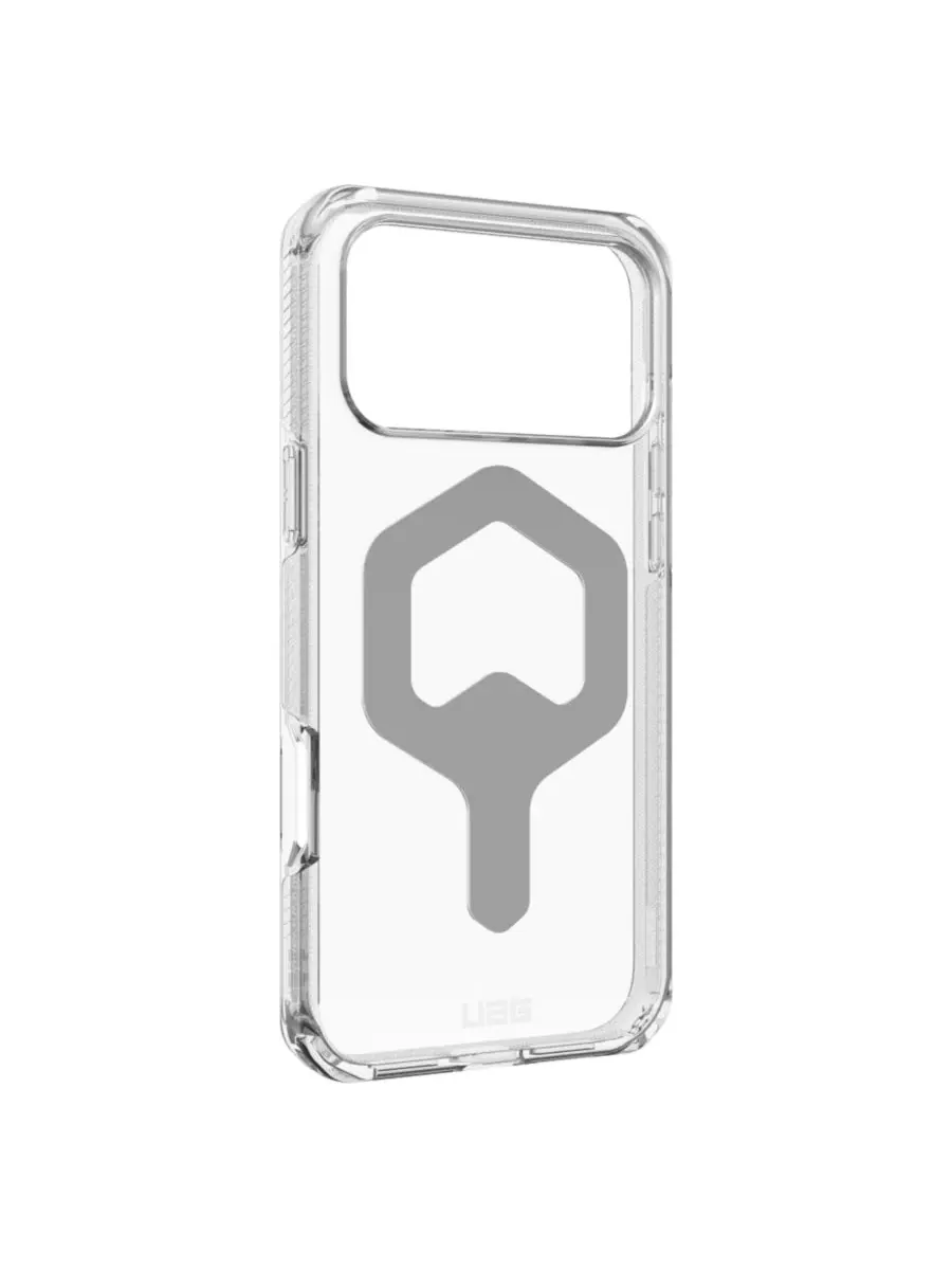 Чехол Plyo MagSafe для Apple iPhone 17 Pro Max URBAN ARMOR GEAR — изображение 3 из 6, серебряный
