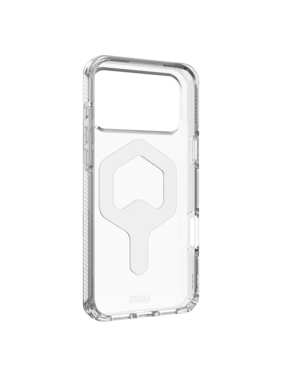 Чехол Plyo MagSafe для Apple iPhone 17 Pro Max URBAN ARMOR GEAR — изображение 4 из 6, серебряный