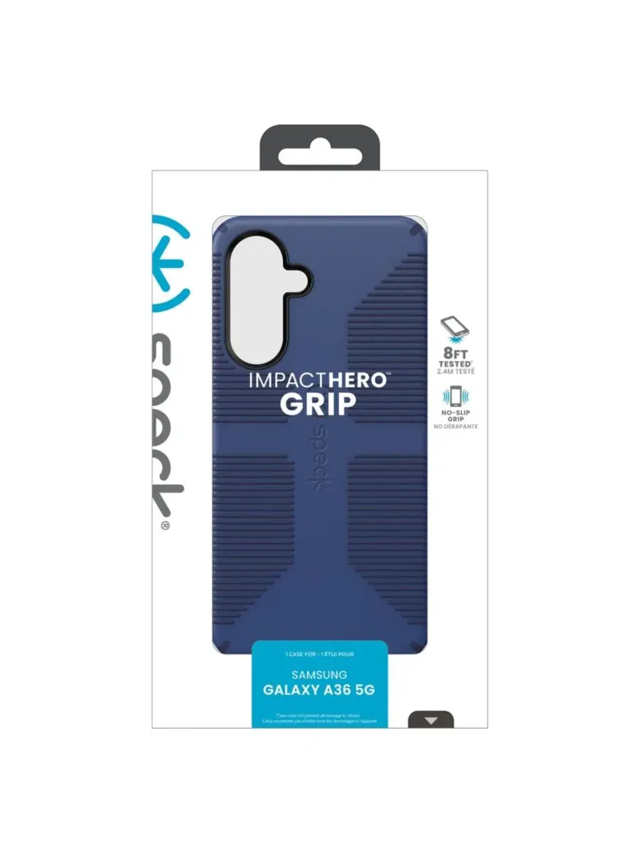 Чехол-бампер Speck Presidio Impact Hero Grip для Samsung Galaxy A36 5G — изображение 7 из 7, синий