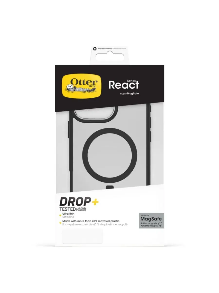 Чехол OtterBox React MagSafe для Apple iPhone 16 Pro Max — изображение 4 из 5, фиолетовый
