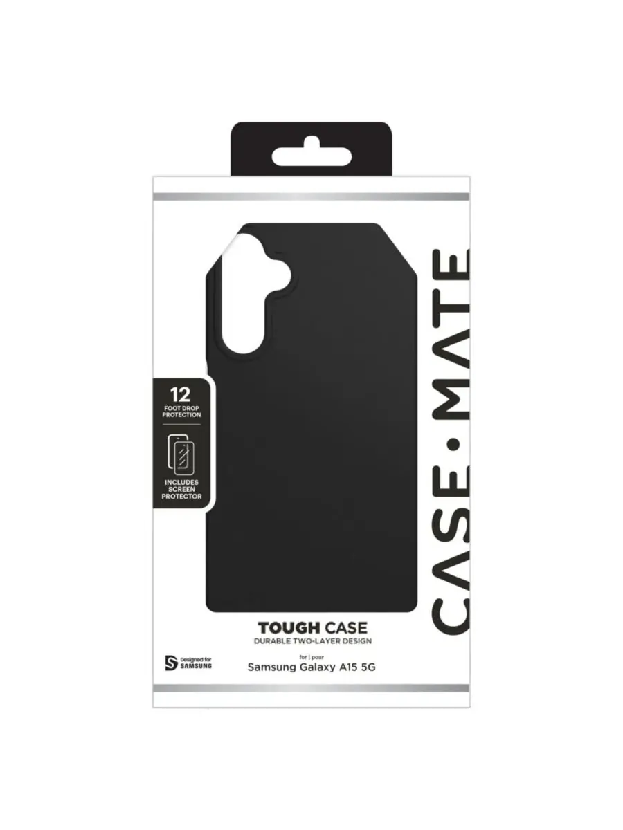 Ударопрочный чехол для Samsung Galaxy A15 5G Case-Mate — изображение 5 из 6, черный