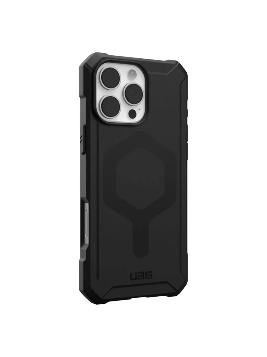 Защитный чехол Essential Armor MagSafe для Apple iPhone 16 Pro Max URBANARMOR GEAR — изображение 4 из 9, черный