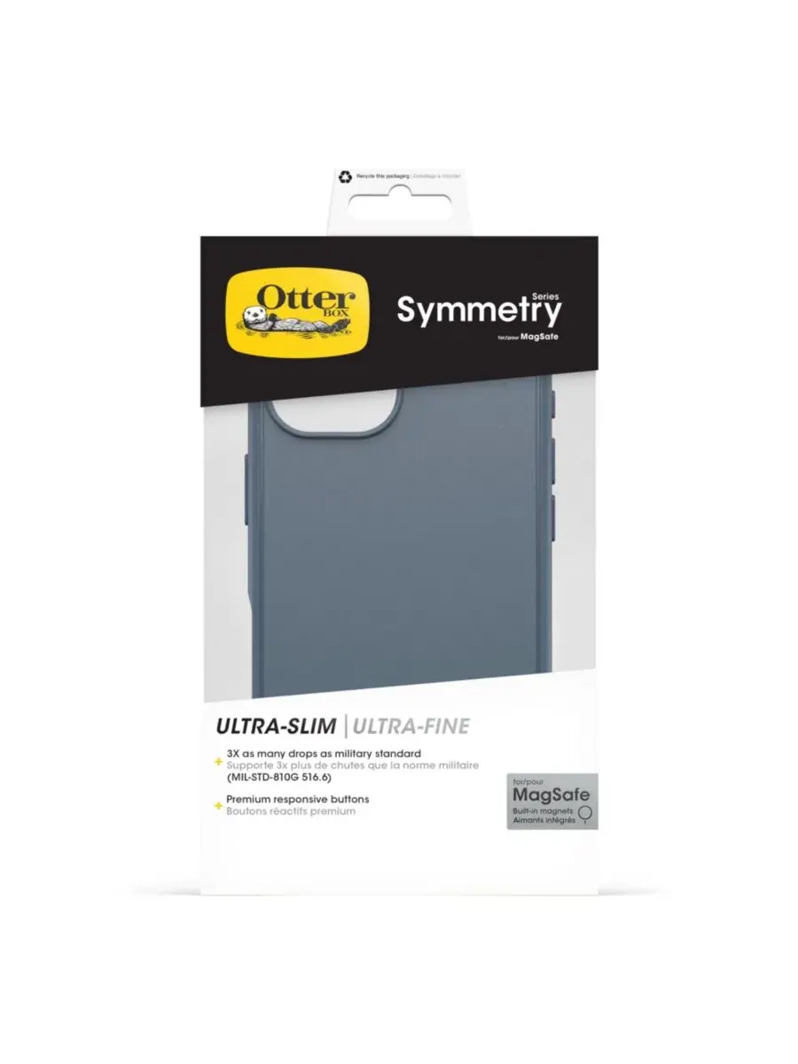 Чехол Symmetry MagSafe для Apple iPhone 16 Otterbox — изображение 5 из 5, светлый синий