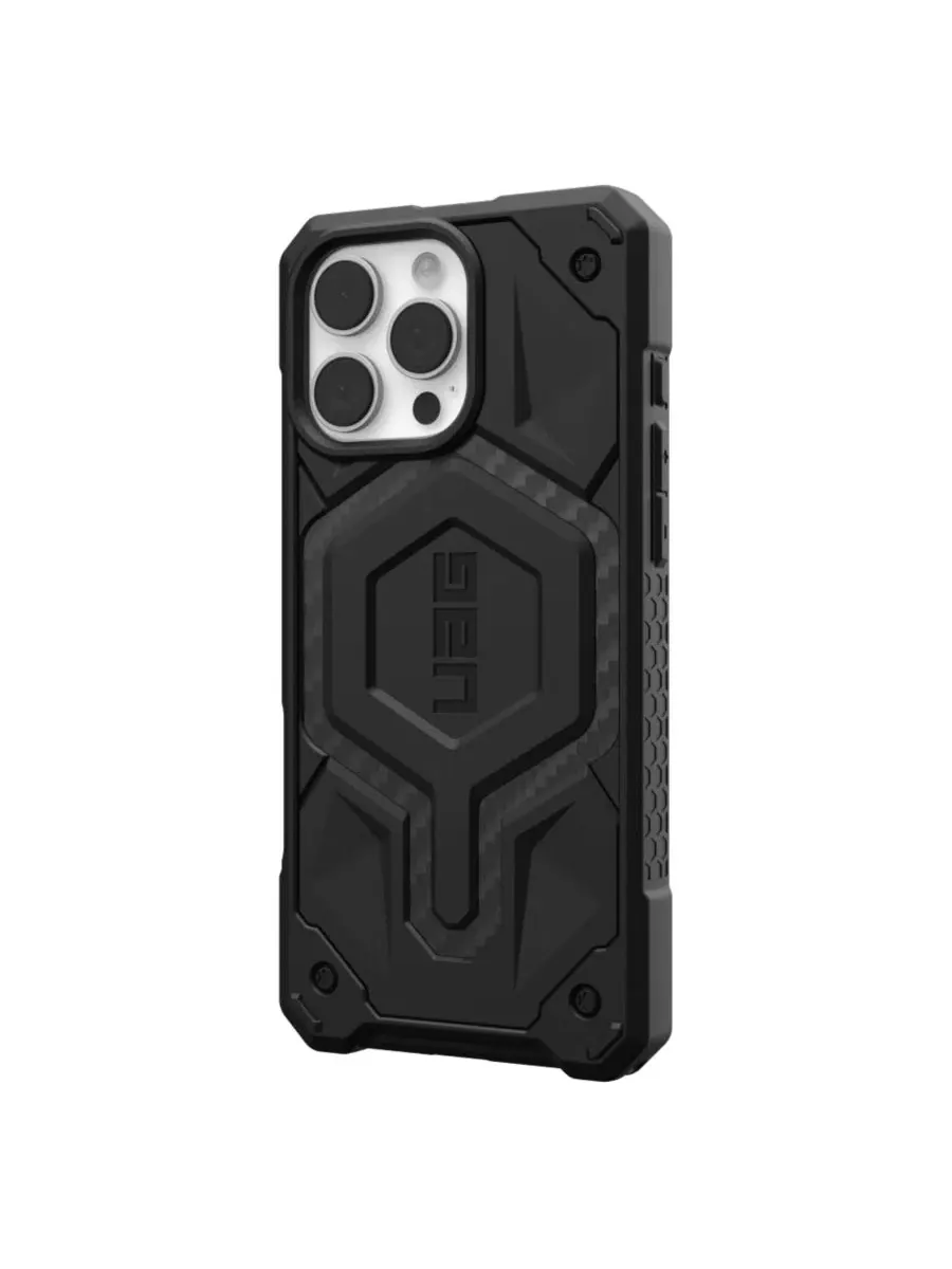 Чехол-книжка Monarch Pro MagSafe для Apple iPhone 16 Pro Max URBAN ARMOR GEAR — изображение 3 из 9, черный