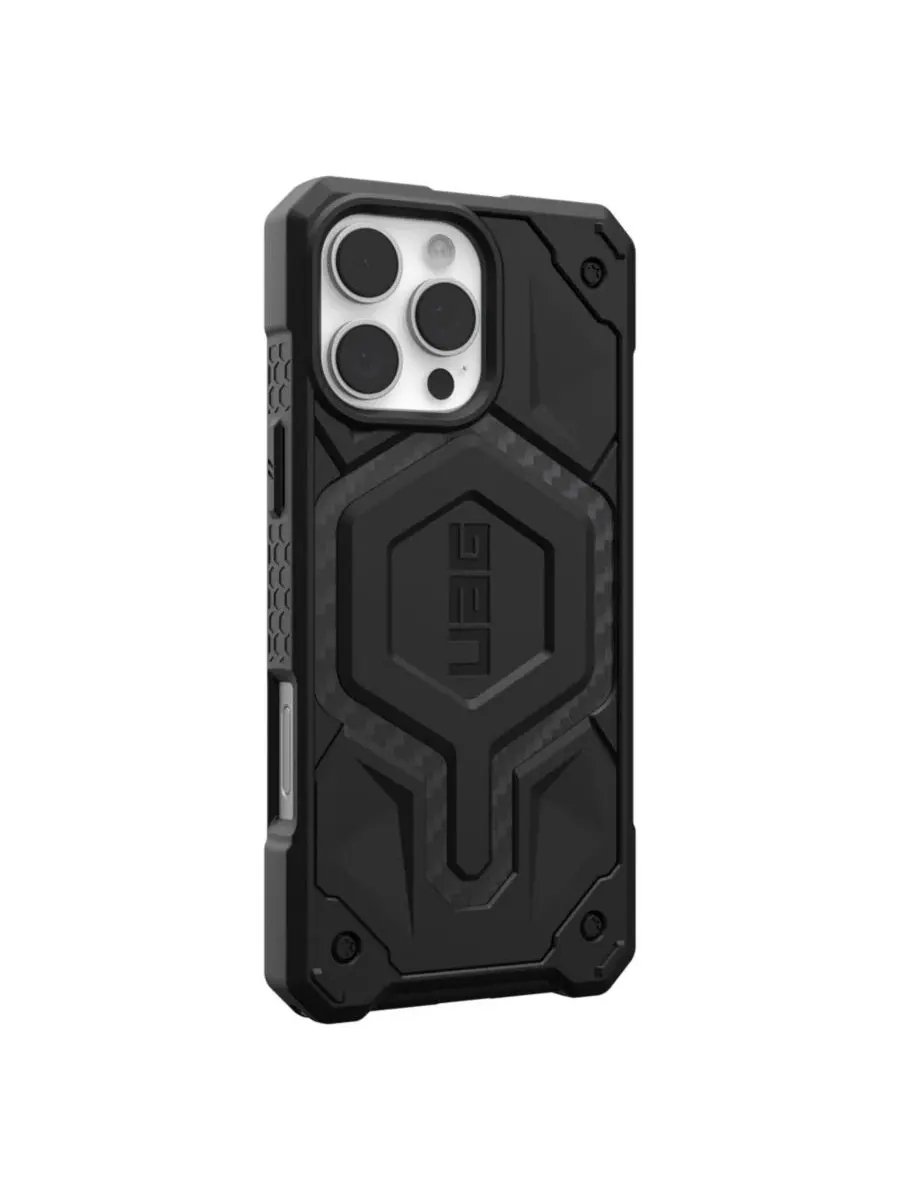 Чехол-книжка Monarch Pro MagSafe для Apple iPhone 16 Pro Max URBAN ARMOR GEAR — изображение 4 из 9, черный