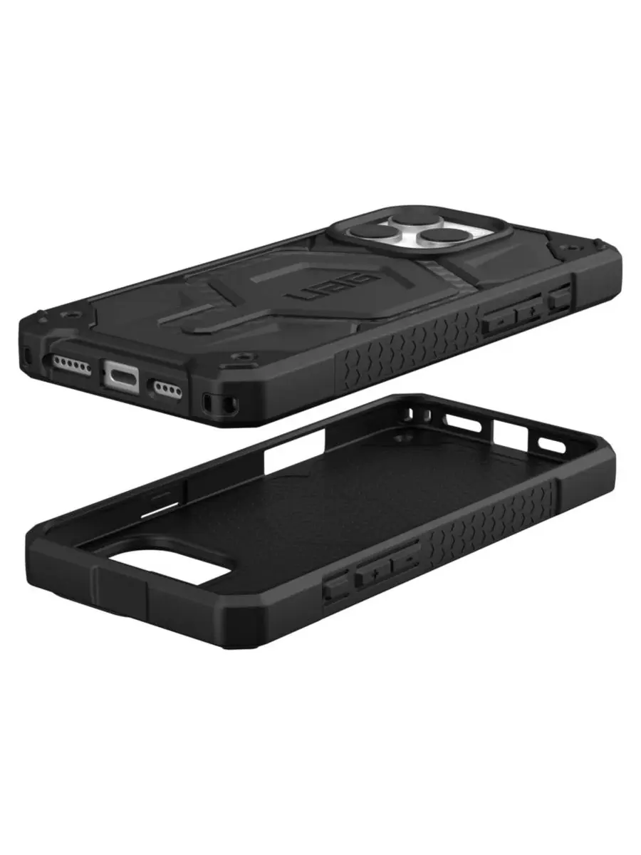 Чехол-книжка Monarch Pro MagSafe для Apple iPhone 16 Pro Max URBAN ARMOR GEAR — изображение 7 из 9, черный