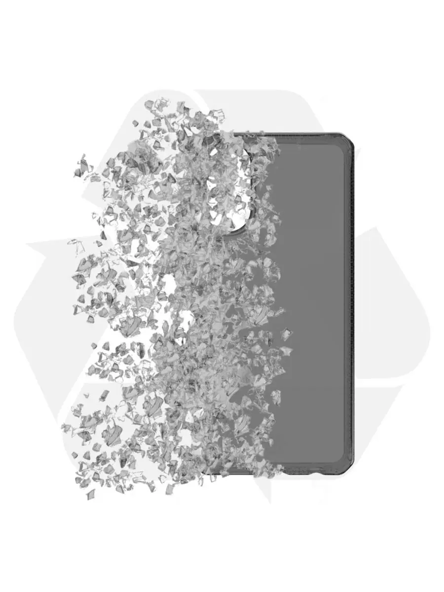 Чехол Spectrum R Clear для TCL 50 XE NXTPAPER 5G ITSkins — изображение 5 из 8, черный