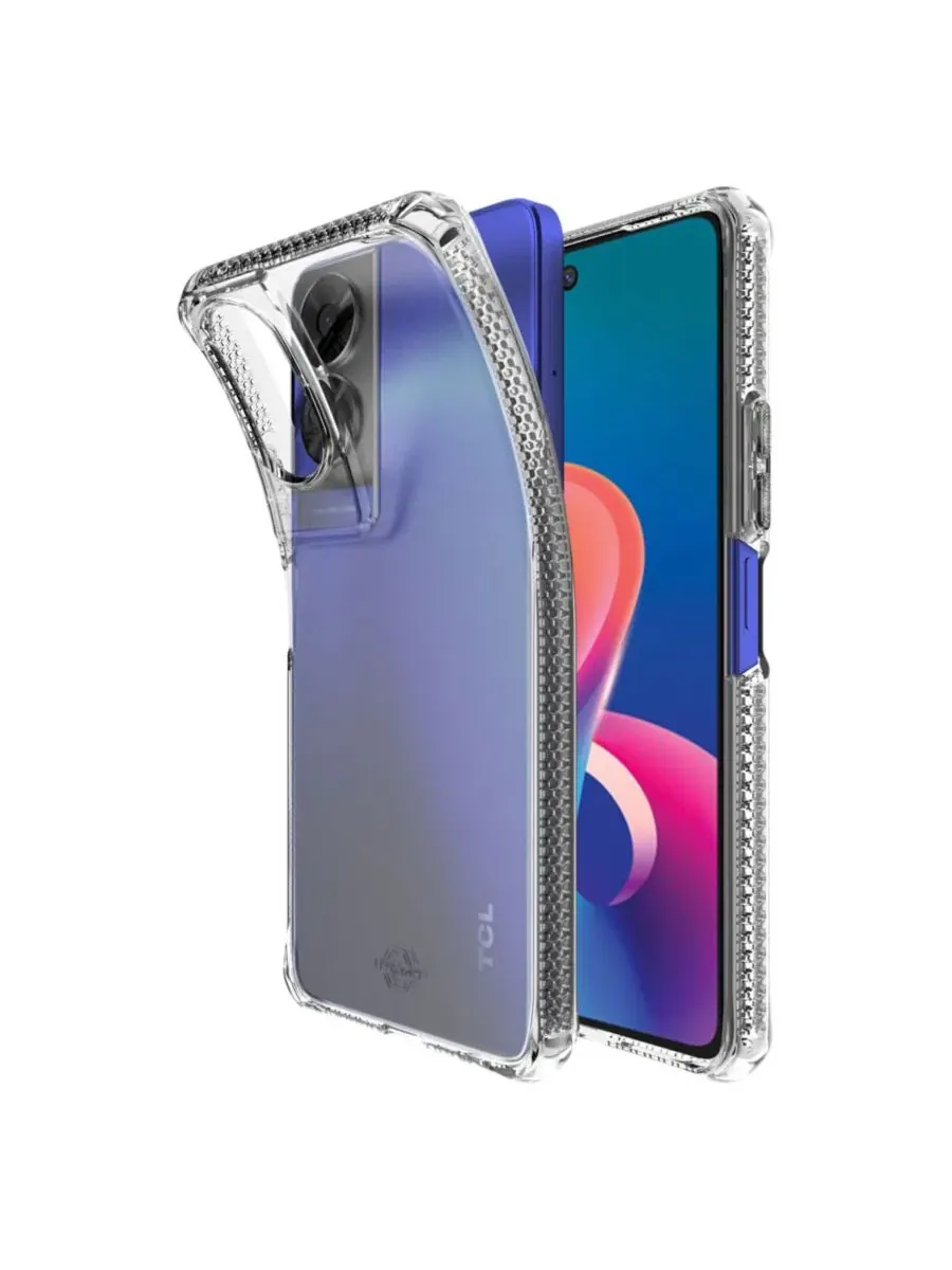 Чехол прозрачный с защитой от бактерий Spectrum_R Clear для TCL 50 XE NXTPAPER 5G ITSkins — изображение 2 из 8