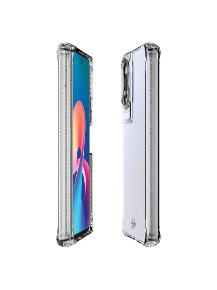 Чехол прозрачный с защитой от бактерий Spectrum_R Clear для TCL 50 XE NXTPAPER 5G ITSkins — изображение 4 из 8