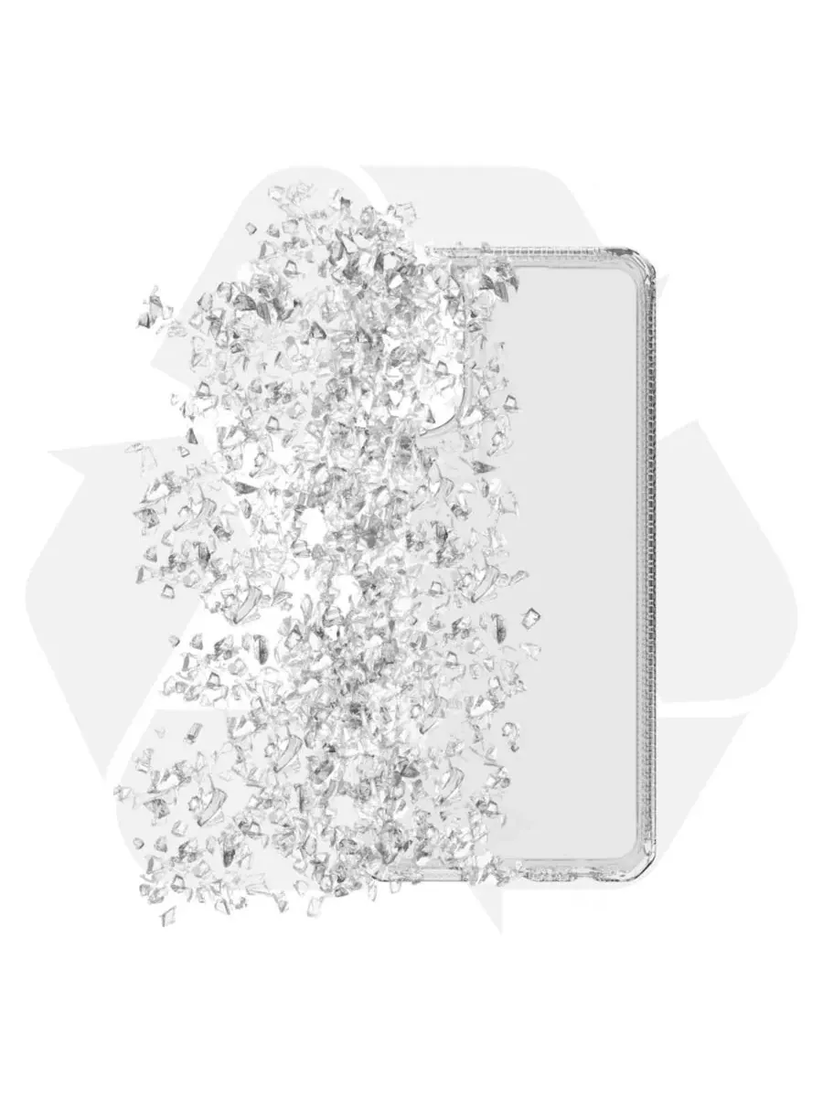 Чехол прозрачный с защитой от бактерий Spectrum_R Clear для TCL 50 XE NXTPAPER 5G ITSkins — изображение 7 из 8