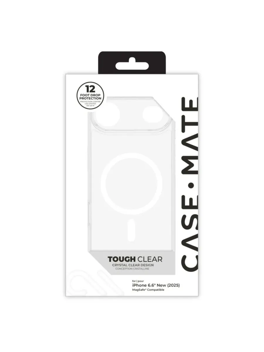 Чехол Tough MagSafe для Apple iPhone Air Case-Mate — изображение 8 из 9, прозрачный