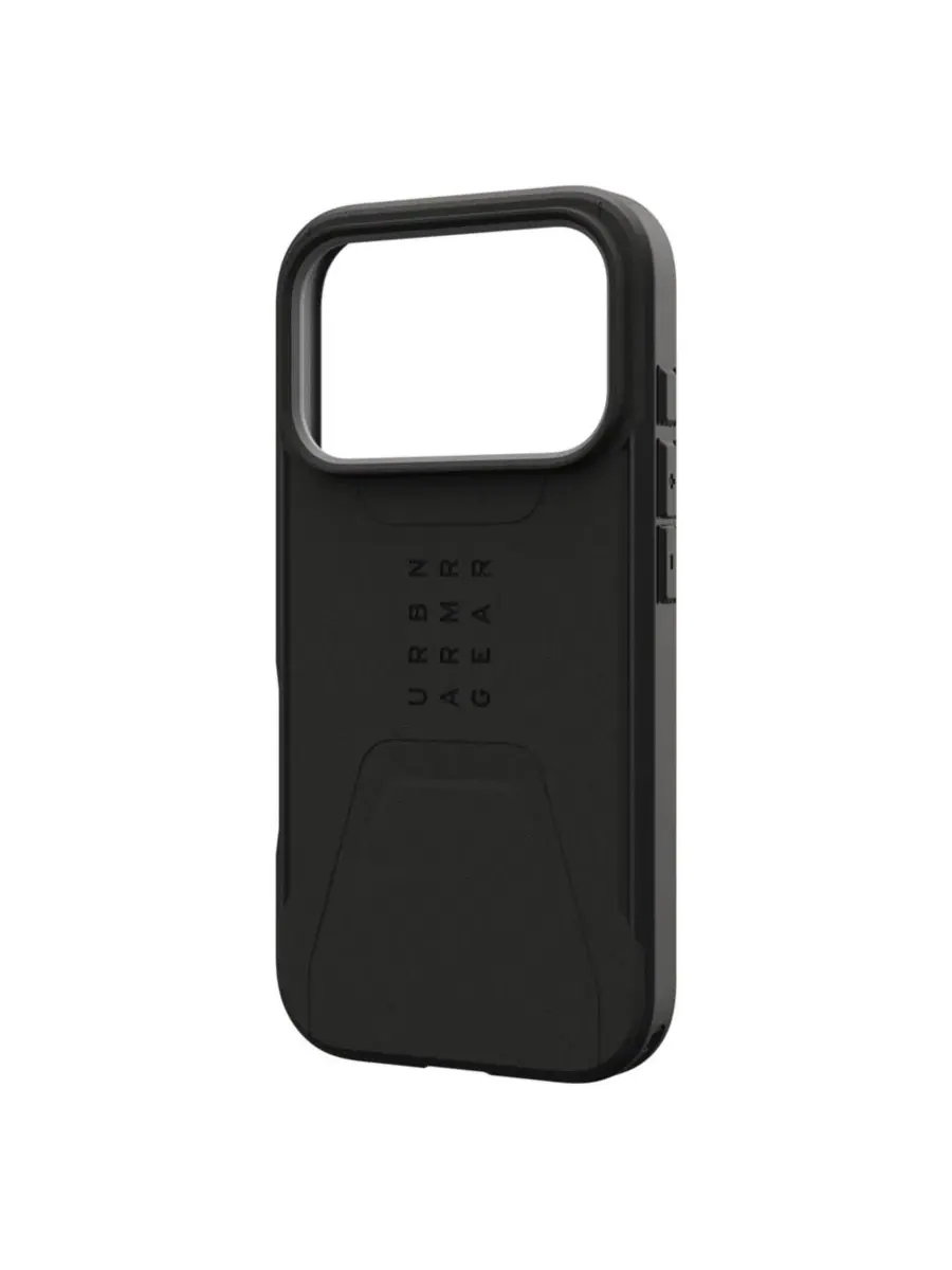 Защитный чехол Civilian MagSafe для Apple iPhone 17 Pro URBAN ARMOR GEAR — изображение 2 из 6, черный