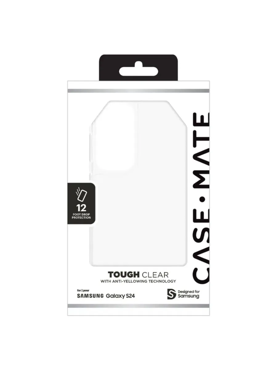 Чехол для Samsung Galaxy S24 Case-Mate — изображение 4 из 7, прозрачный