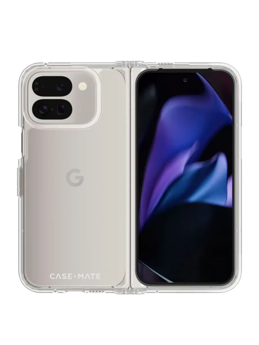 Чехол Tough Case для Google Pixel 9 Pro Fold Case-Mate — изображение 2 из 9, прозрачный