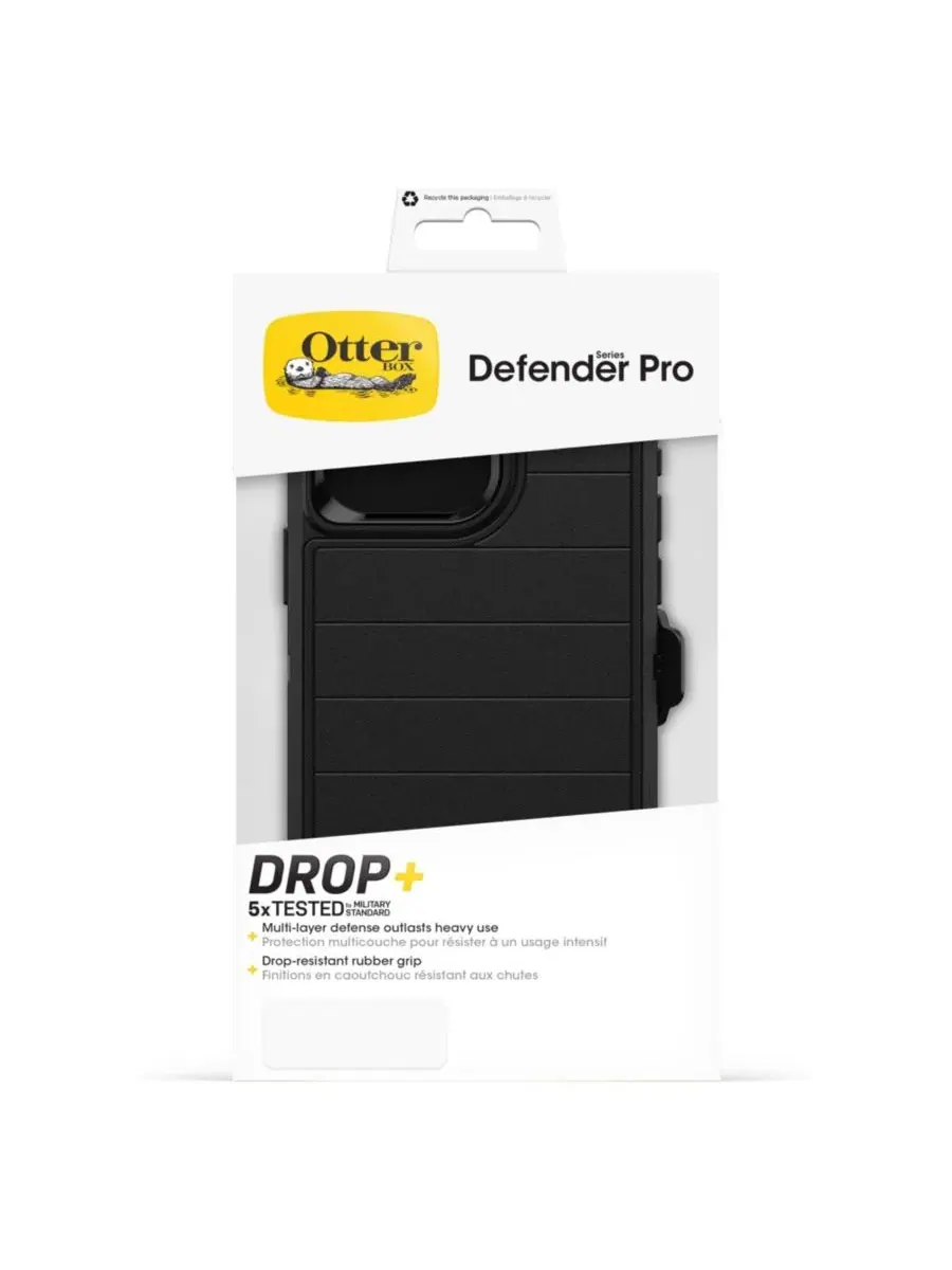 Защитный чехол Defender Pro для Apple iPhone 15 Pro Max Otterbox — изображение 2 из 6, черный