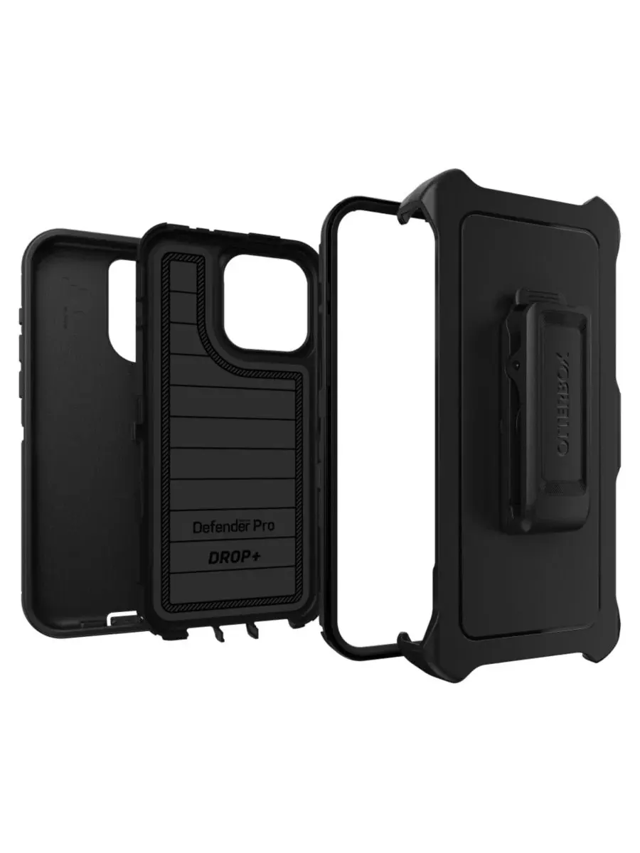 Защитный чехол Defender Pro для Apple iPhone 15 Pro Max Otterbox — изображение 6 из 6, черный
