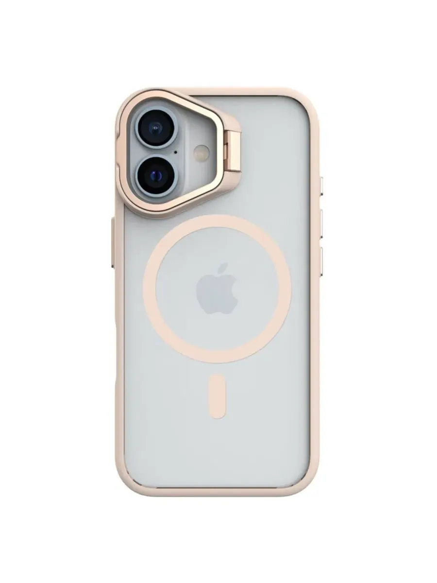 Чехол-подставка MagSafe для Apple iPhone 16 Prodigee — изображение 2 из 6, розовый