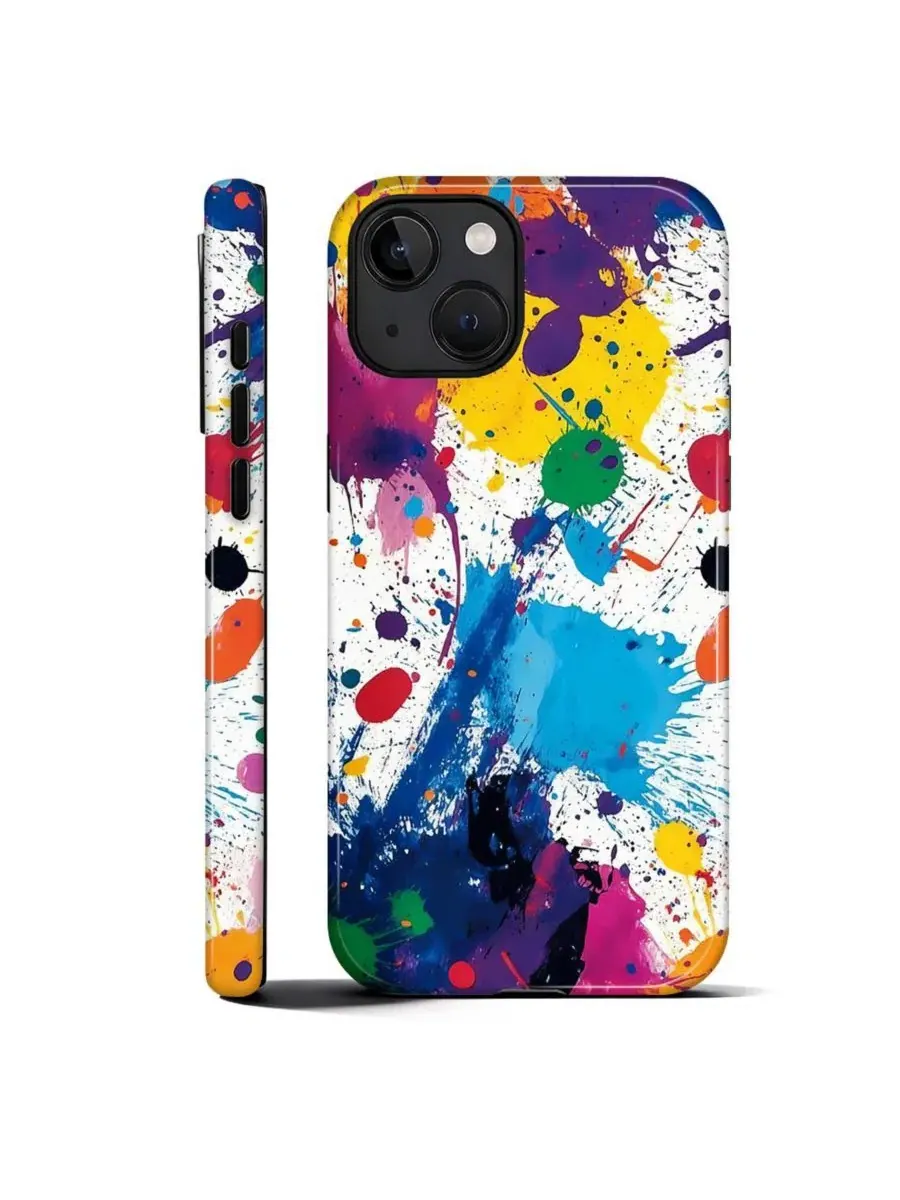 Чехол для iPhone 14 Plus, двухслойный ударопрочный, с принтом в стиле стрит-арт GONEZ — мульти