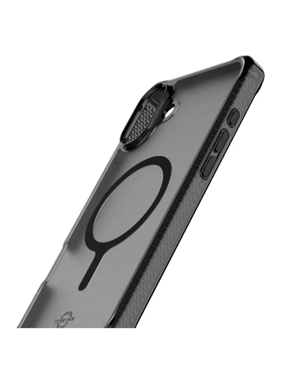 Чехол Hybrid_R Vapor MagSafe для Apple iPhone 16 Plus — изображение 7 из 9, черный