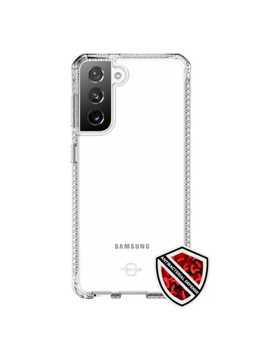 Прозрачный чехол Spectrum Clear для Samsung Galaxy S21 5G ITSkins — изображение 2 из 6