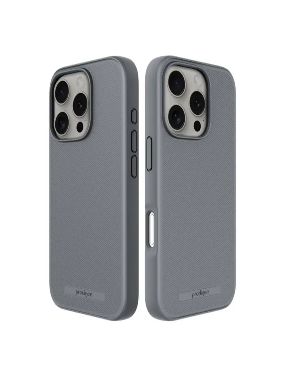 Ударопрочный чехол MagSafe для Apple iPhone 16 Pro Max Prodigee — изображение 2 из 5, серый