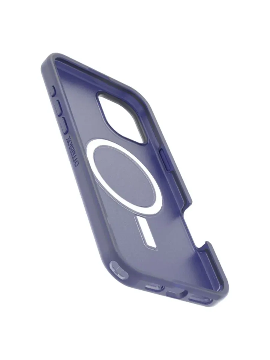 Чехол MagSafe Symmetry Soft-Touch для Apple iPhone 16 Plus Otterbox — изображение 5 из 5, синий