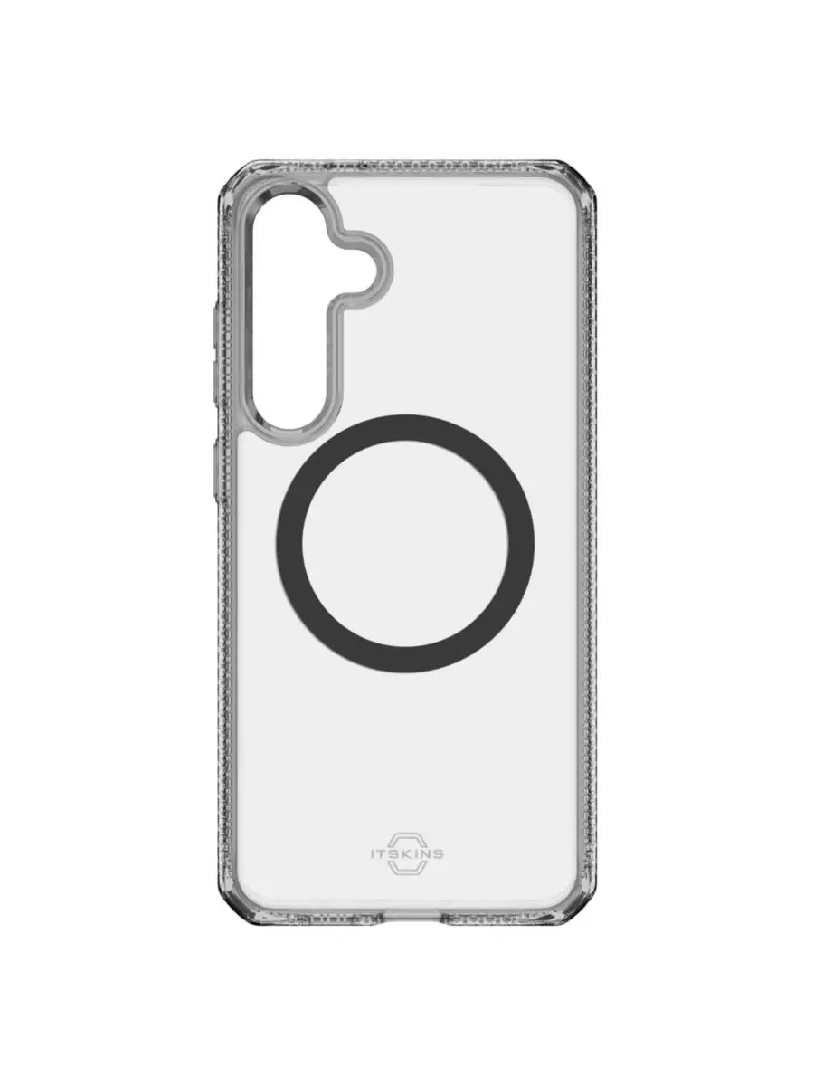 Гибридный чехол Hybrid_R Clear для Samsung Galaxy S25 Plus — изображение 3 из 8, черный