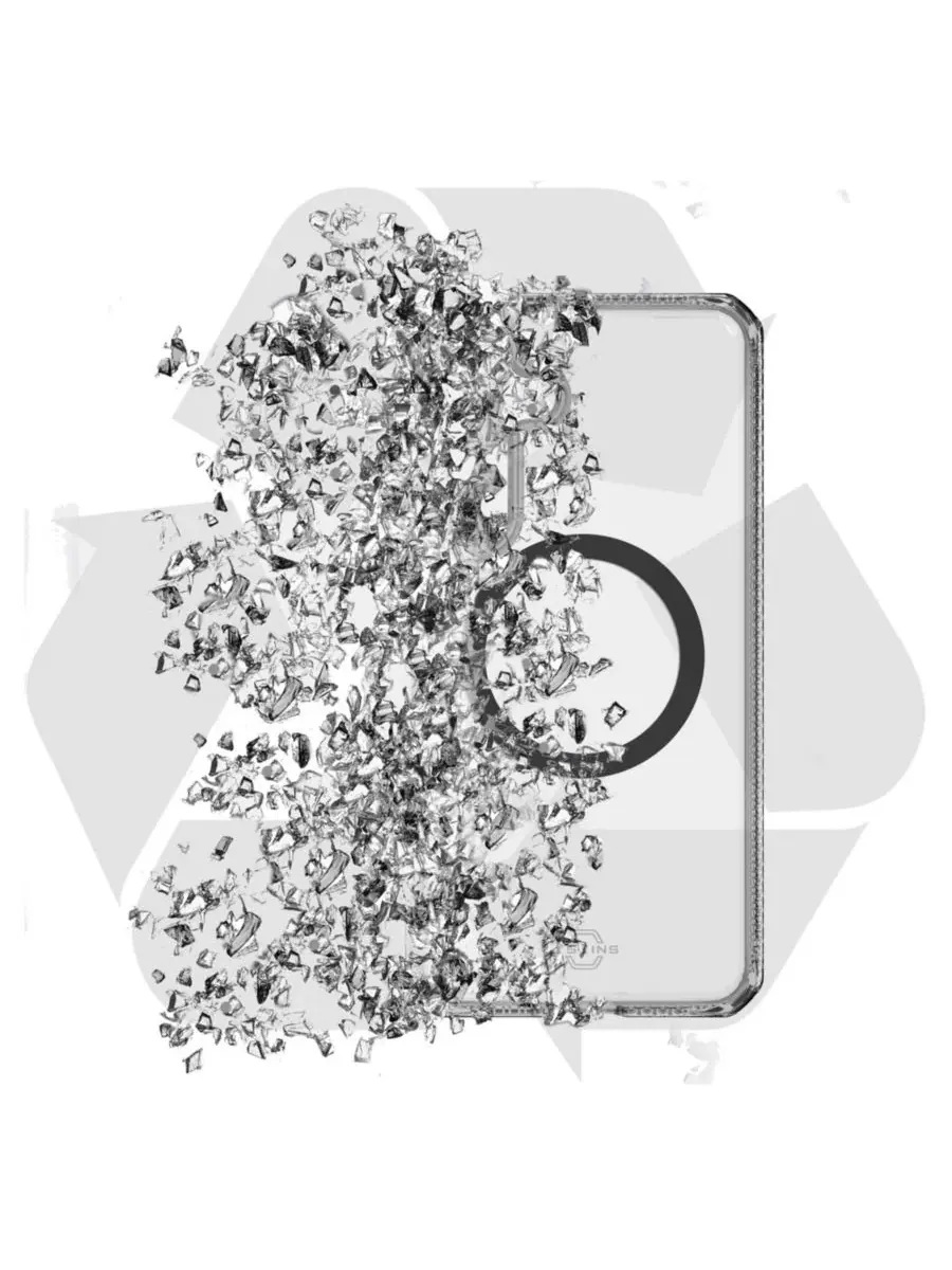Гибридный чехол Hybrid_R Clear для Samsung Galaxy S25 Plus — изображение 5 из 8, черный