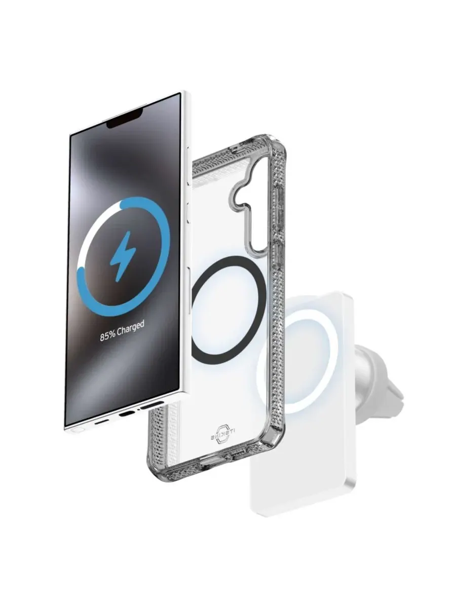 Гибридный чехол Hybrid_R Clear для Samsung Galaxy S25 Plus — изображение 8 из 8, черный