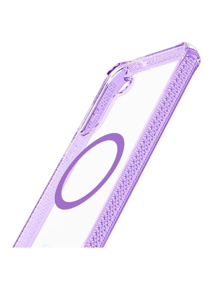 Чехол-гибрид Hybrid_R Clear MagSafe для Samsung Galaxy S25 Plus ITSkins, 27 — изображение 7 из 8