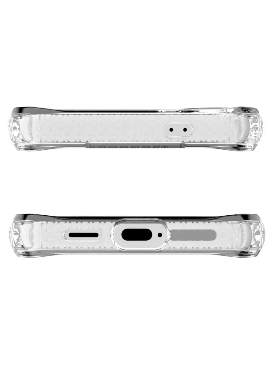 Чехол-гибрид с прозрачной спинкой, MagSafe, для Samsung Galaxy S25 Plus ITSkins — изображение 3 из 8, прозрачный