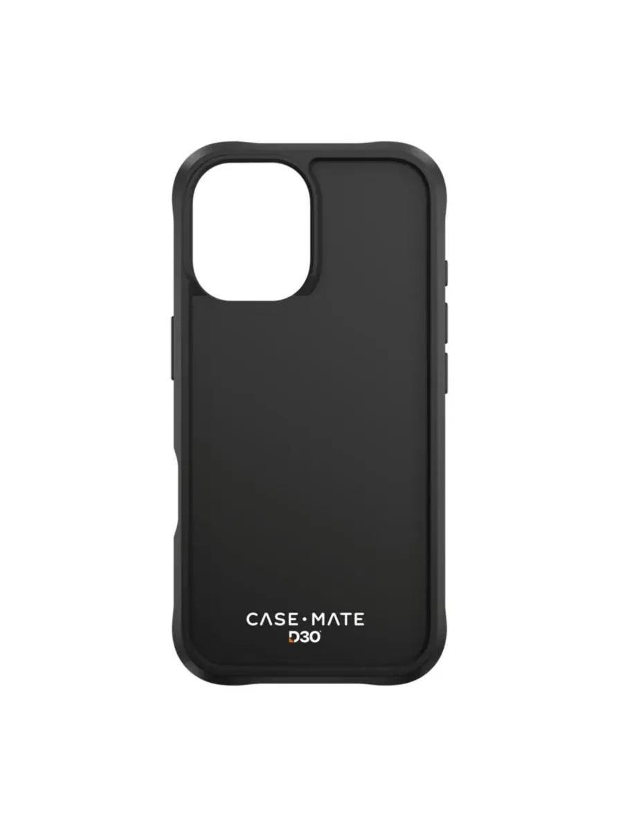 Чехол для iPhone 16 с защитой D3O Tough Case-Mate — изображение 2 из 5, черный