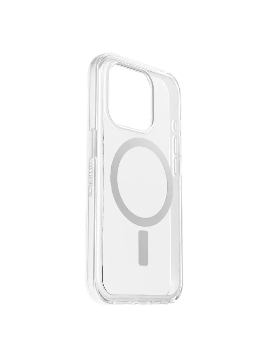 Чехол Symmetry Plus Clear MagSafe для Apple iPhone 15 Pro Otterbox — изображение 3 из 5, прозрачный