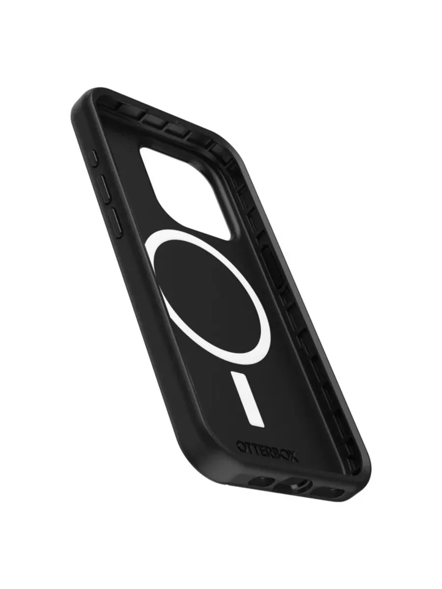 Защитный чехол Symmetry Plus MagSafe для Apple iPhone 15 Pro Otterbox — изображение 4 из 5, черный