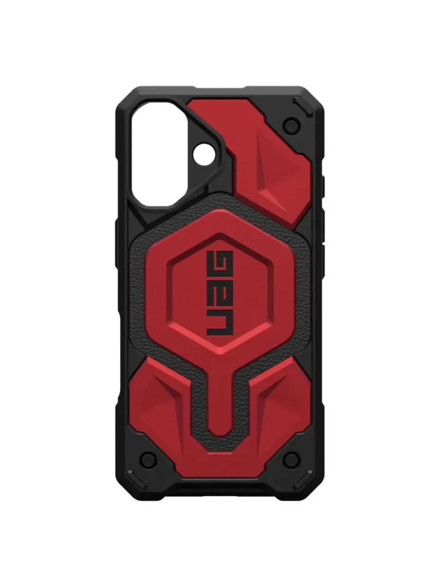 Чехол-книжка Monarch Pro для Apple iPhone 16, Urban Armor Gear — изображение 9 из 9, красный