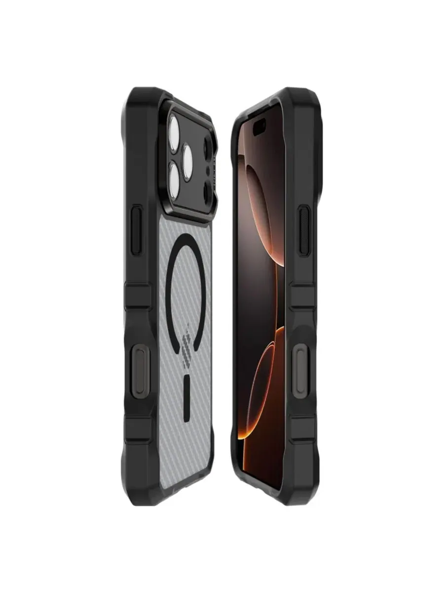 Чехол MagSafe для Apple iPhone 17 Pro Max, Supreme_R Tek ITSkins — изображение 2 из 7, черный