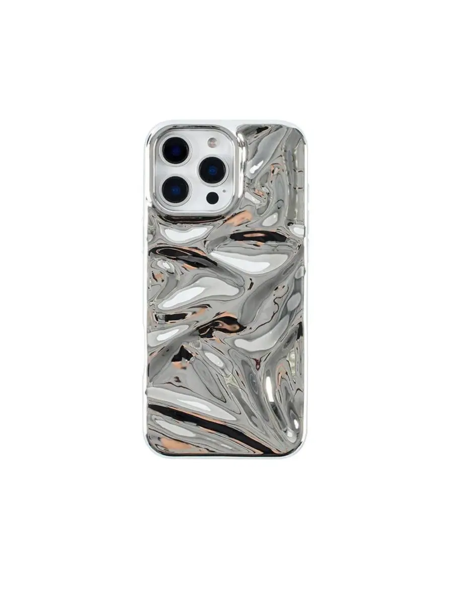 Чехол-кредл для iPhone 16 Pro Max с 3D-текстурой, Crinkles Auramma