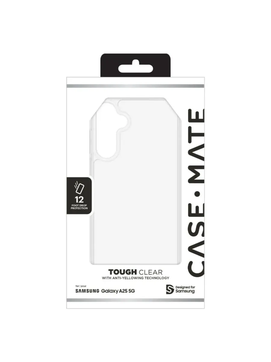 Чехол для телефона Samsung Galaxy A25 5G Case-Mate — изображение 6 из 7, прозрачный