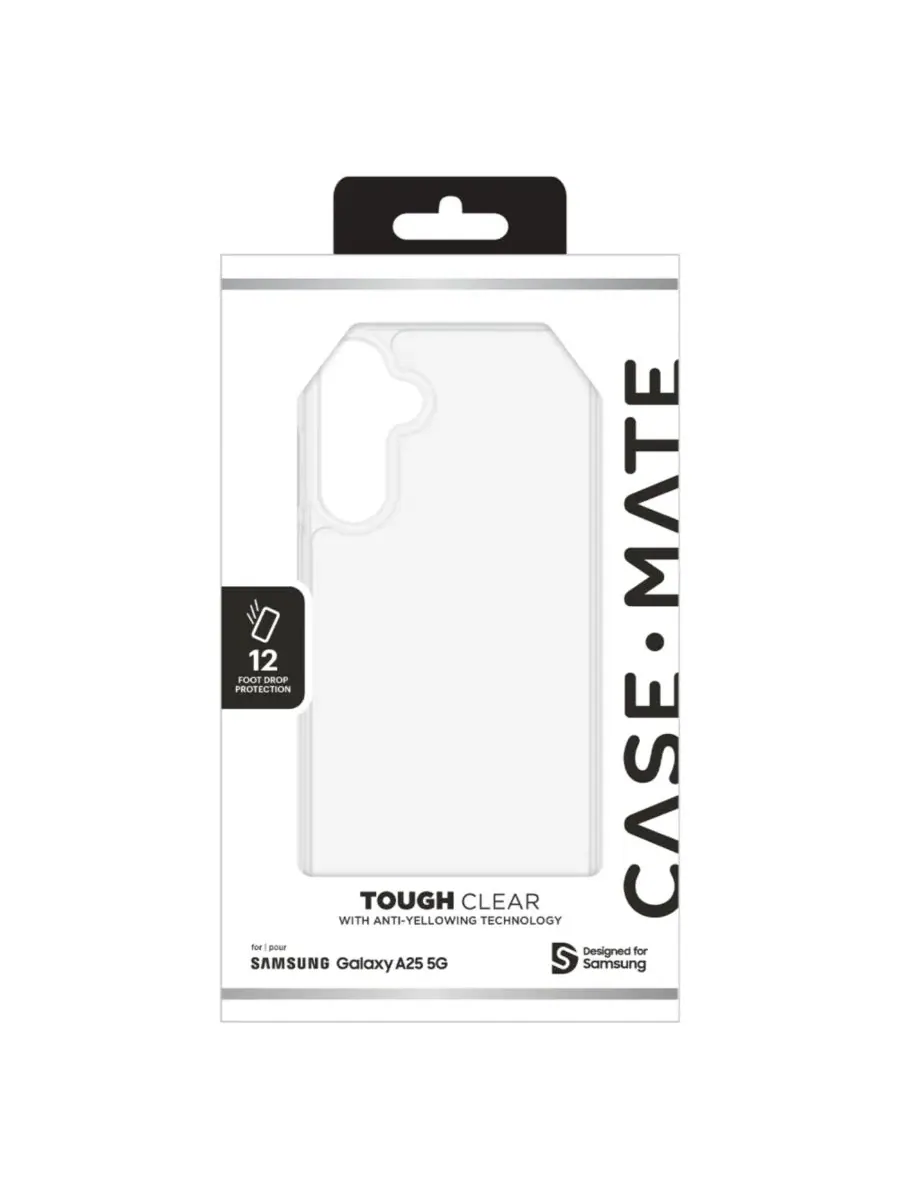 Чехол для телефона Samsung Galaxy A25 5G Case-Mate — изображение 7 из 7, прозрачный