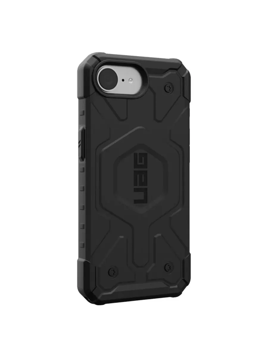 Защитный чехол Pathfinder MagSafe для Apple iPhone 16e, Urban Armor Gear — изображение 4 из 9, черный