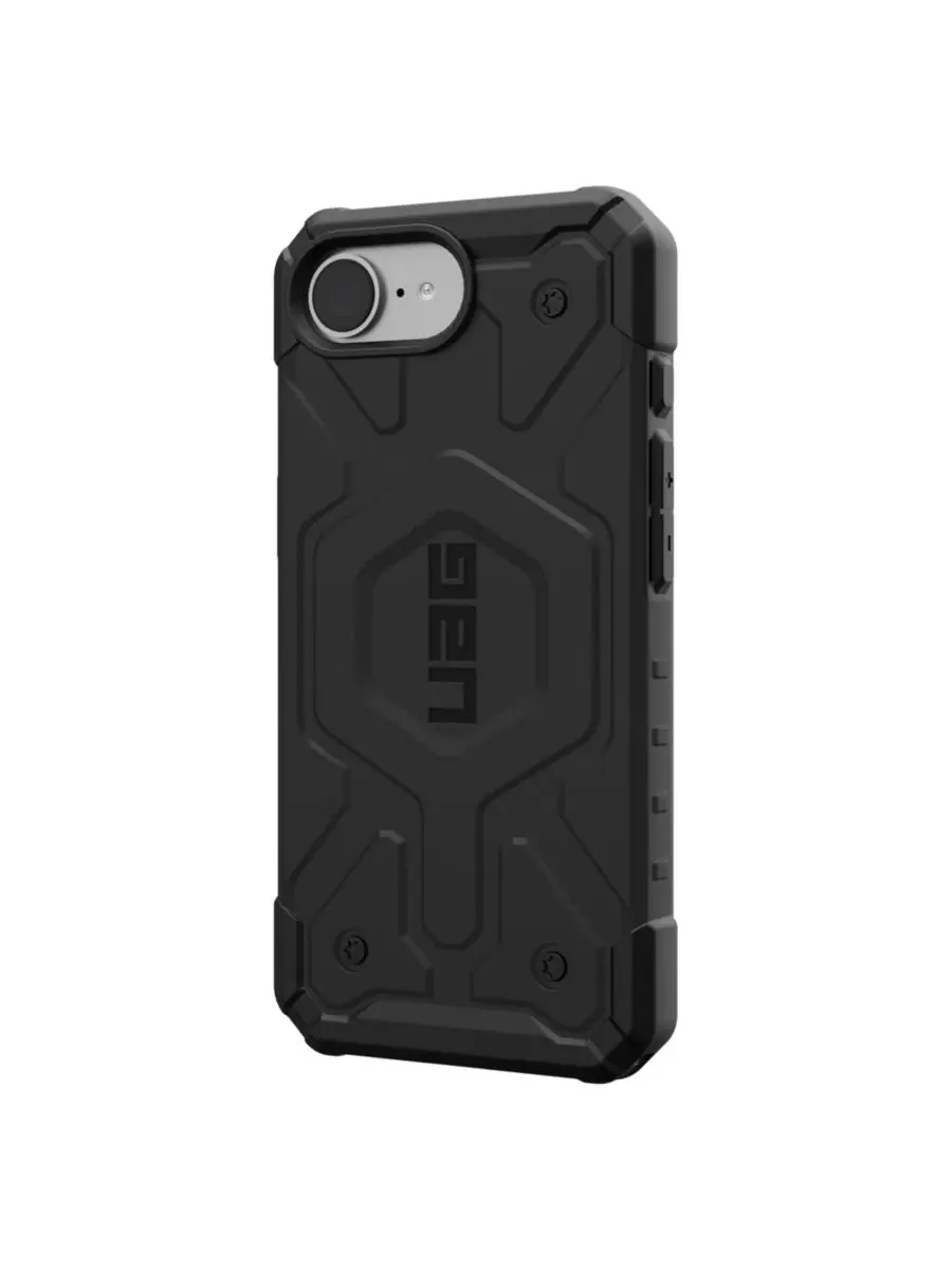 Защитный чехол Pathfinder MagSafe для Apple iPhone 16e, Urban Armor Gear — изображение 6 из 9, черный