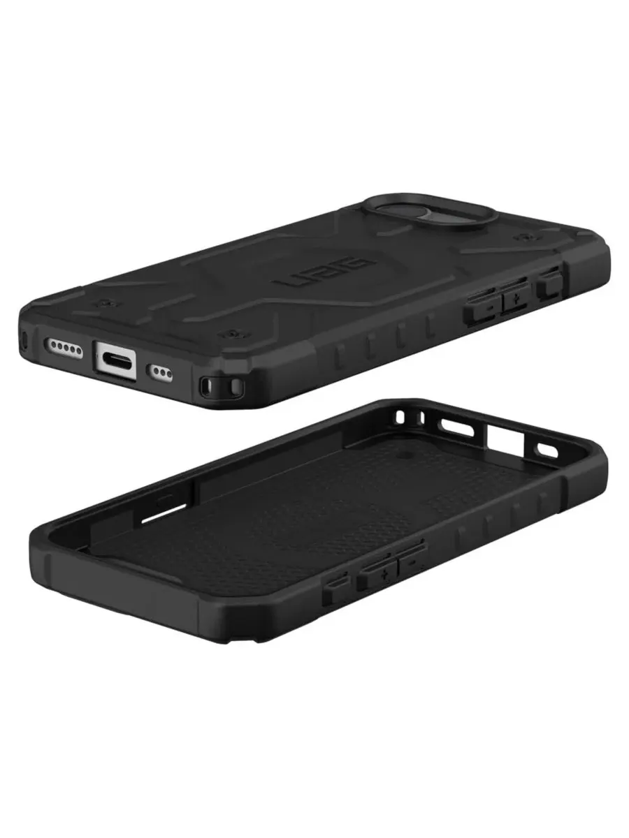 Защитный чехол Pathfinder MagSafe для Apple iPhone 16e, Urban Armor Gear — изображение 7 из 9, черный