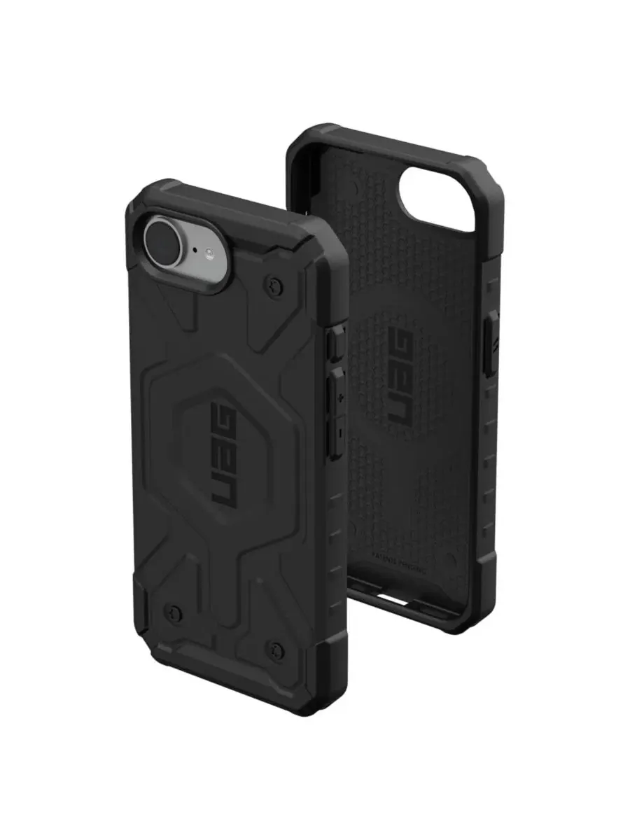 Защитный чехол Pathfinder MagSafe для Apple iPhone 16e, Urban Armor Gear — изображение 8 из 9, черный