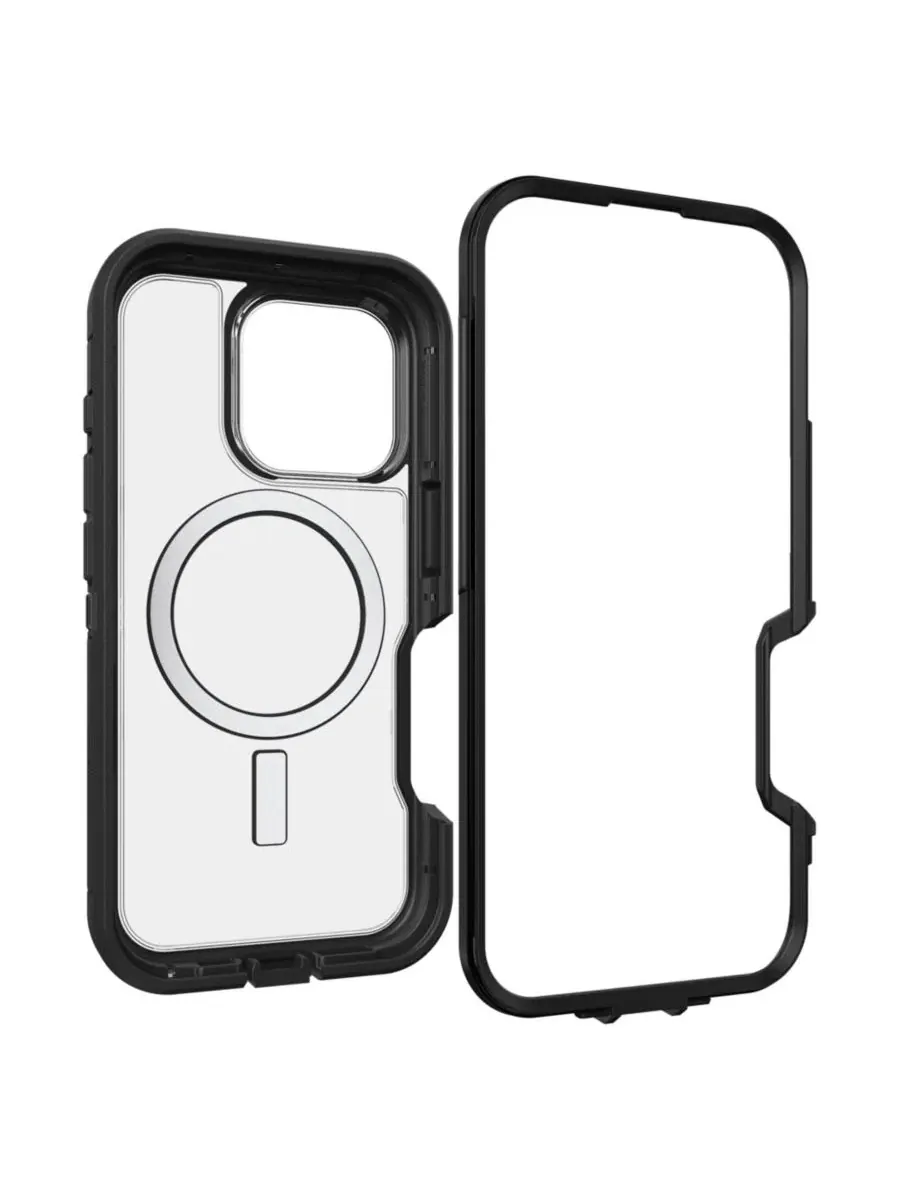 Чехол Defender Pro XT Clear MagSafe для Apple iPhone 16 Pro Otterbox — изображение 2 из 5, черный